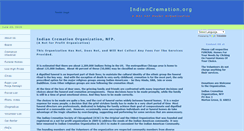 Desktop Screenshot of indiancremation.org